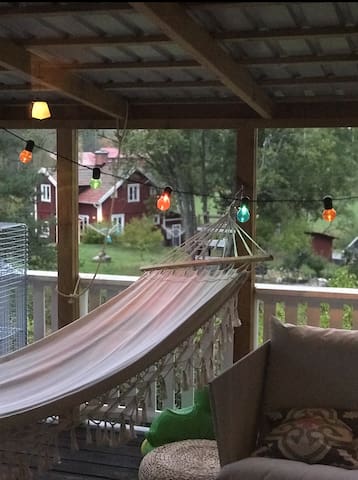 House in Mariefred with own farm and large terrace