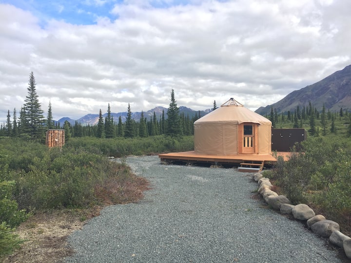 "Experience Alaska" Yurt Rental #1 Open Year-Round