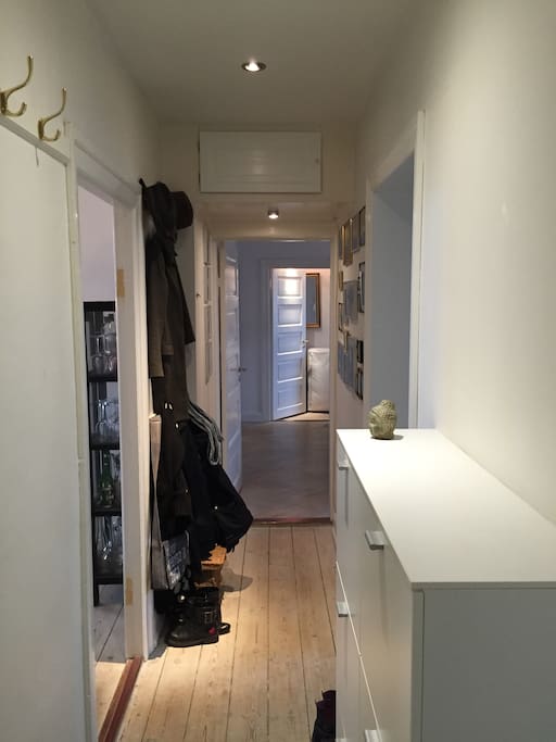 Entrance to the 133 sqm apartment