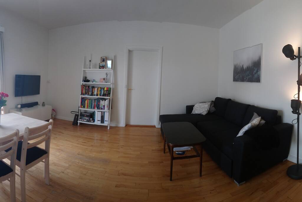 Stue med sovesofa