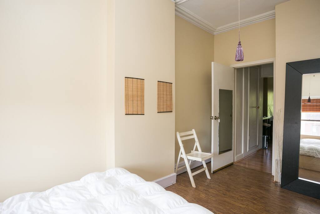 Another angle to the bedroom.