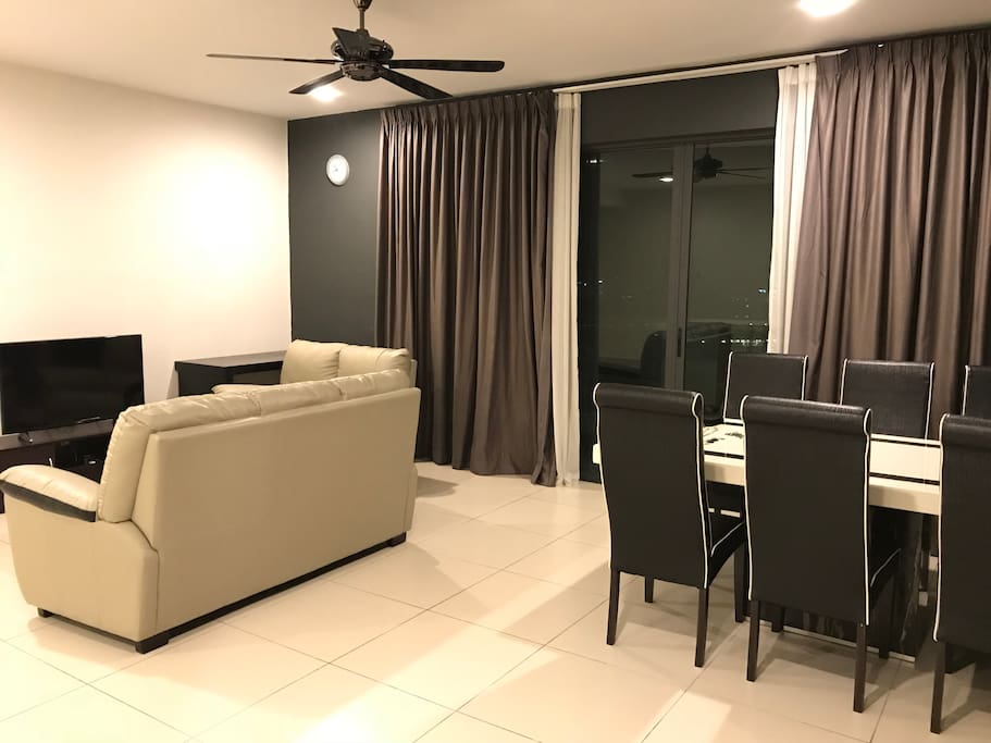 Spacious living area