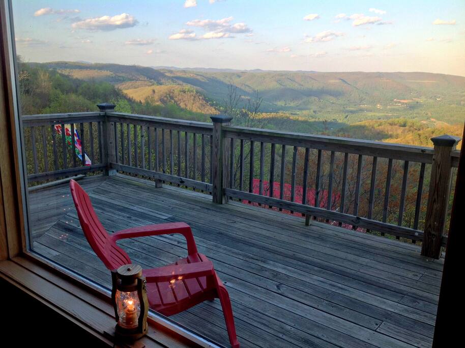 Spectacular views from anywhere in or outside the house!
