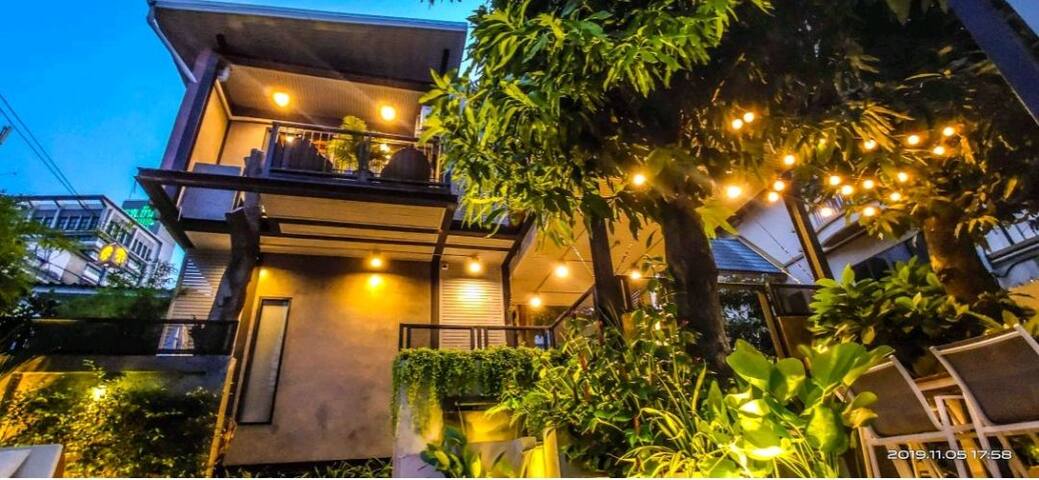 曼谷泳池别墅，4卧5卫，可住10人，近MRT，独栋 gallery image 4