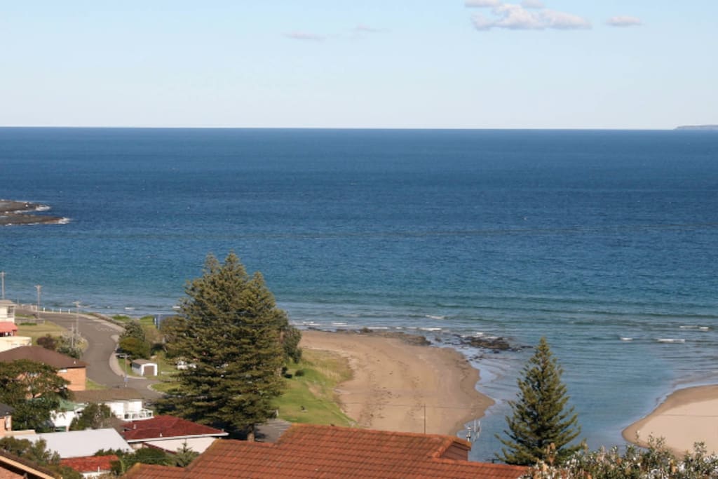 Spectacular view from inside house!