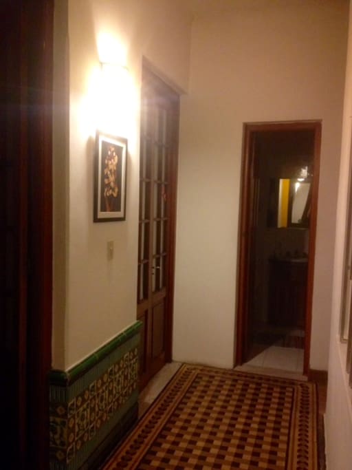 Door of the room with the toilet next door