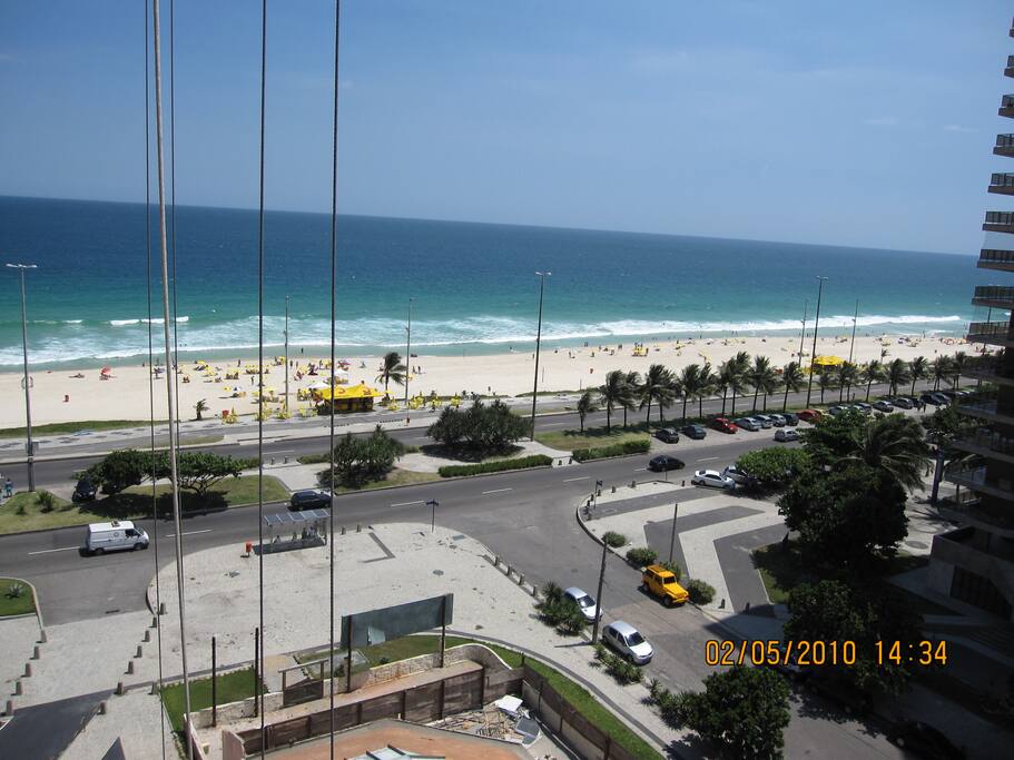 A praia no melhor da Barra proximo ao posto 7