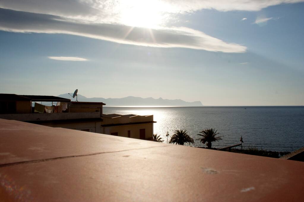 Blick von der Dachterrasse