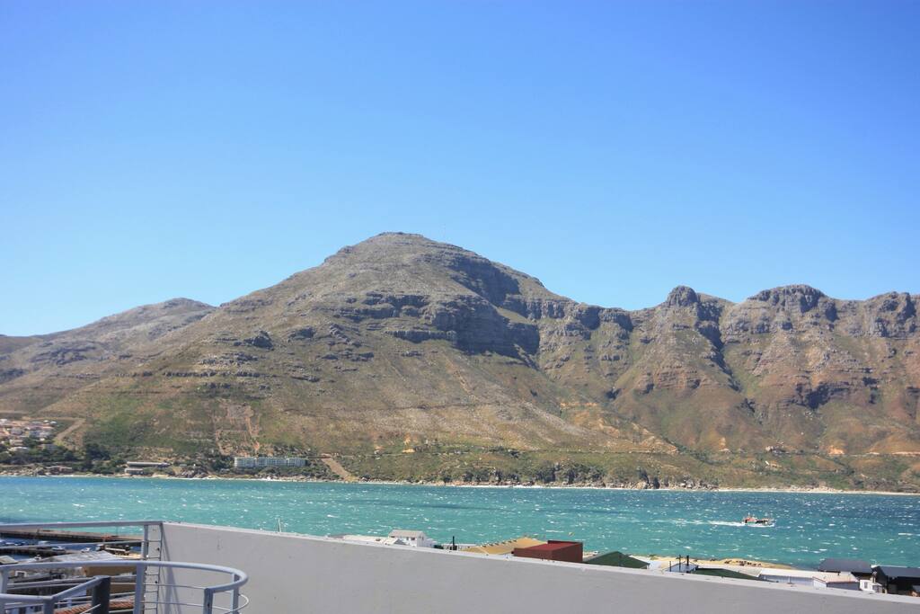 View of Chapman's Peak Drive from the balcony