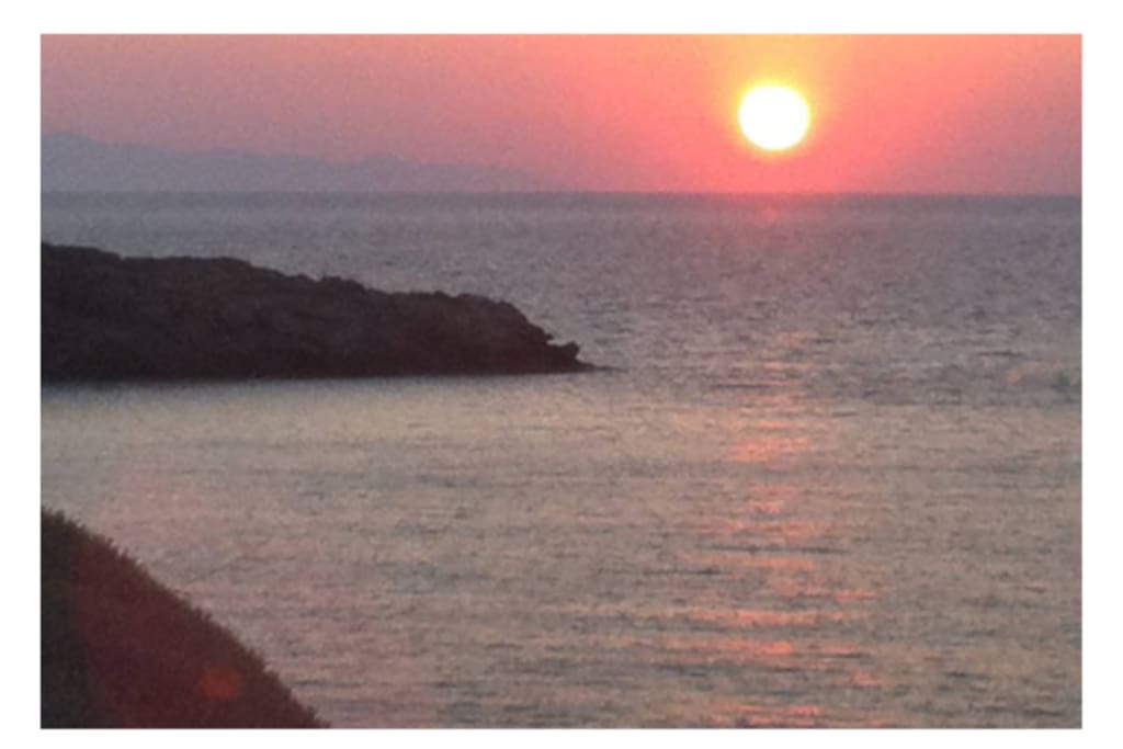 Sunrise from the house