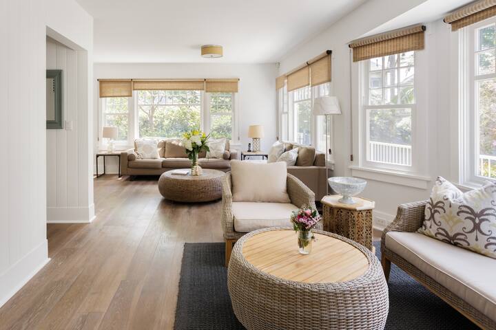 Bright & Charming Beach House Steps from Ocean gallery image 2