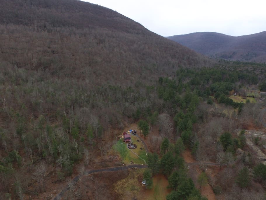 silver hollow. the cabin and our 158 acres.
