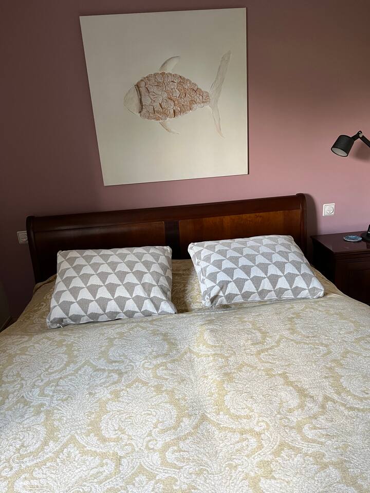 El dormitorio de los huéspedes