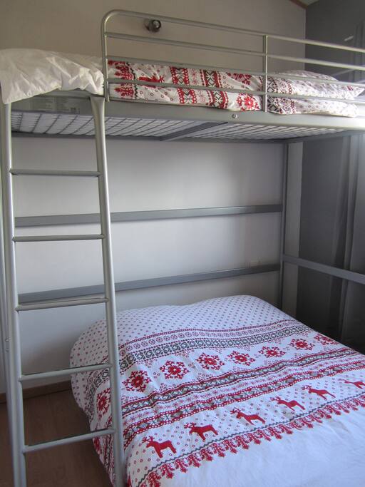 lit mezzanine une personne