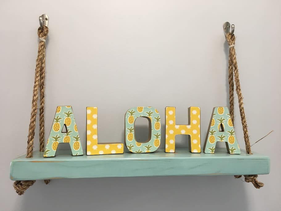 Aloha! Welcome to our home!