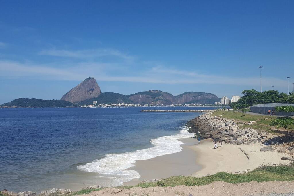 Flamengo beach- westest point @ Flamengo Park