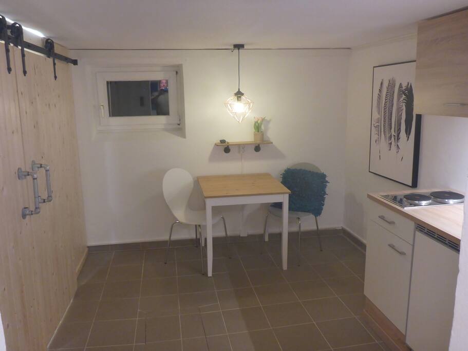 Gemütlicher Platz zum Essen