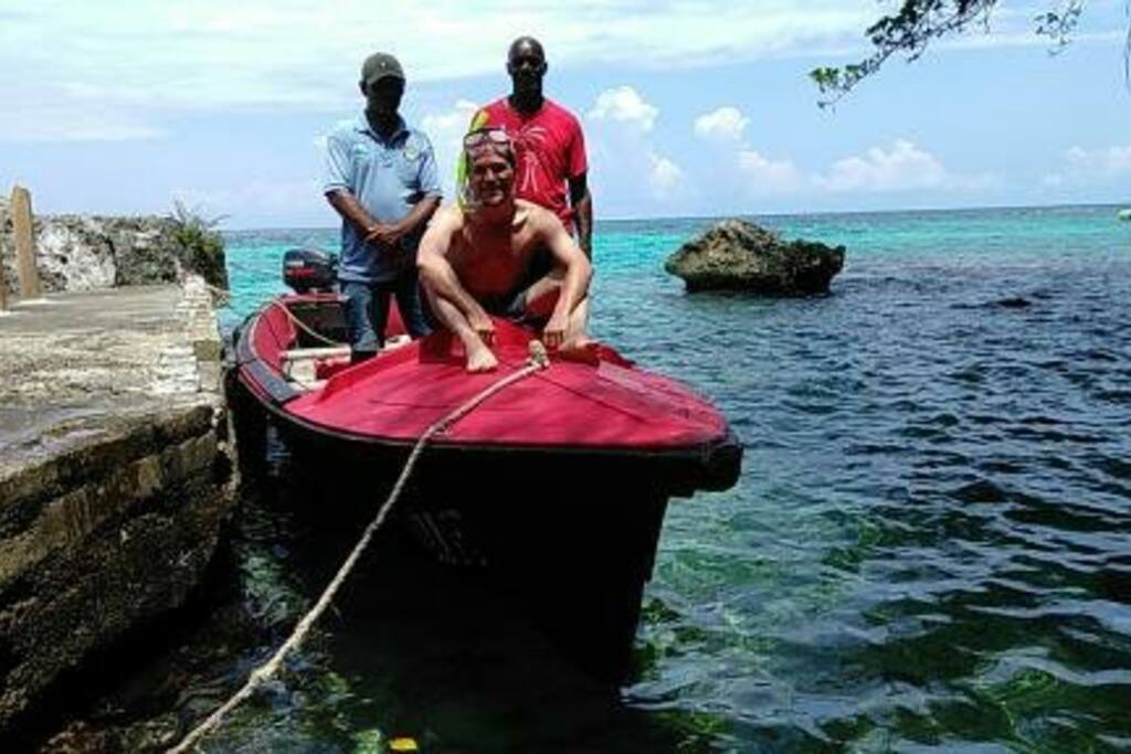 Fishing trips can be arranged at an additional charge. Pick up right from property.