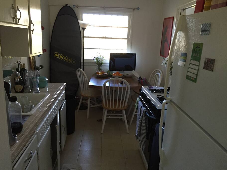 Kitchen with table for 4