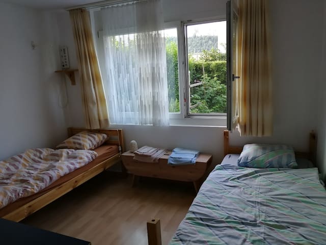 Einfache saubere Unterkunft auf dem Land