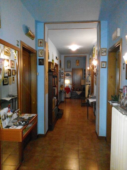 corridoio alle camere