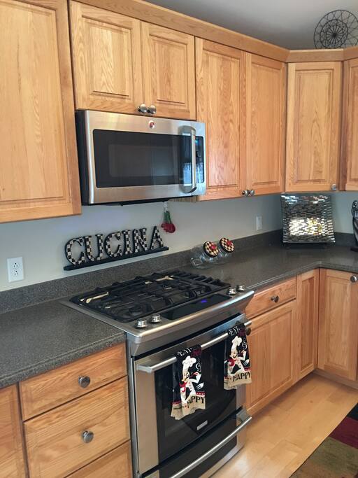 Kitchen with all updated appliances