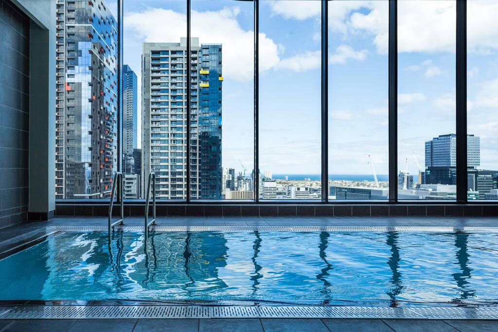 stunning rooftop pool