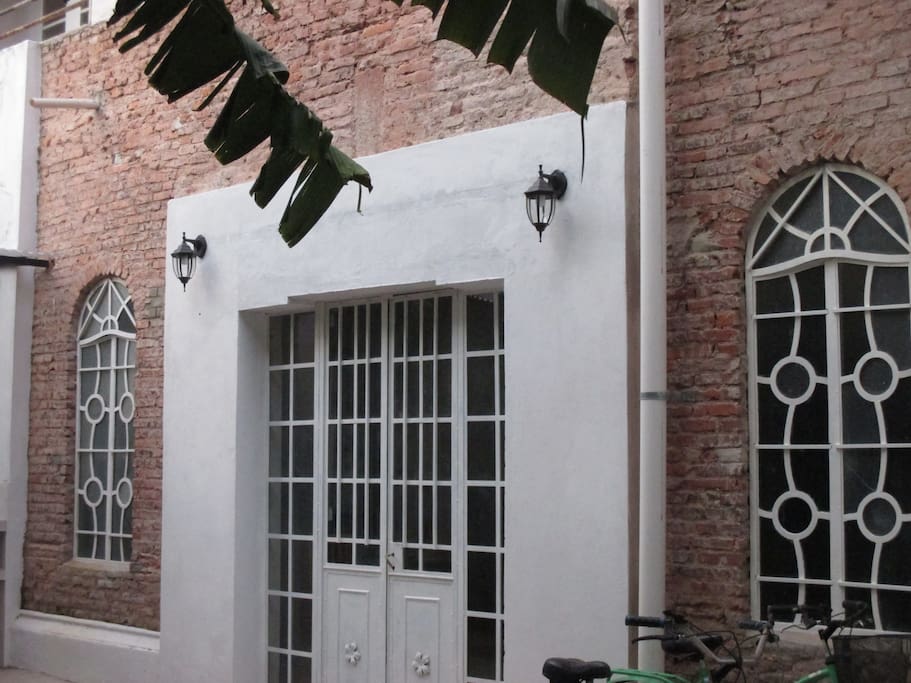 Contrafrente de la casa (patio)