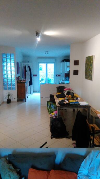 salle à manger-cuisine