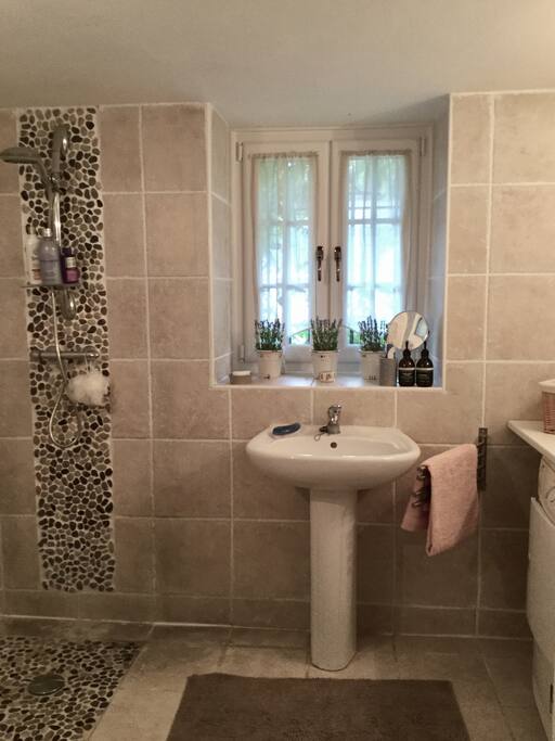 Wet room.