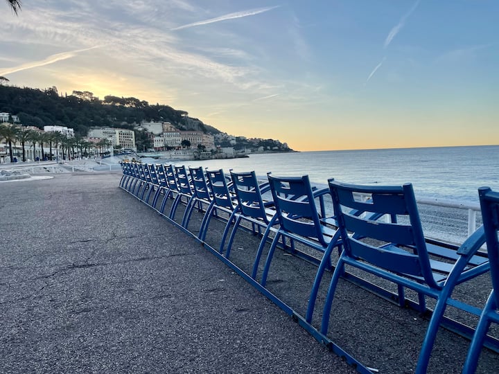Perle De Nice - 50 Mètres De La Plage, Clim, Wifi - Nice
