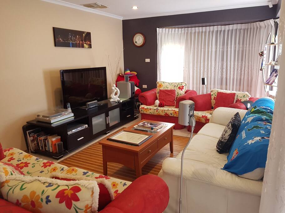 Living space for guests