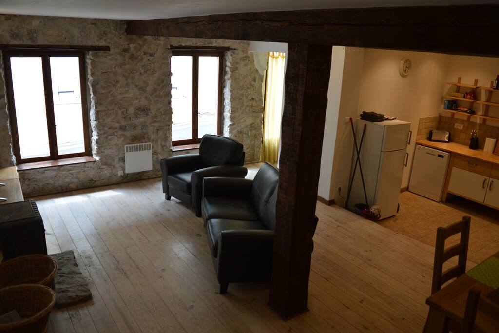 Fully modernised stone cottage but retaining character