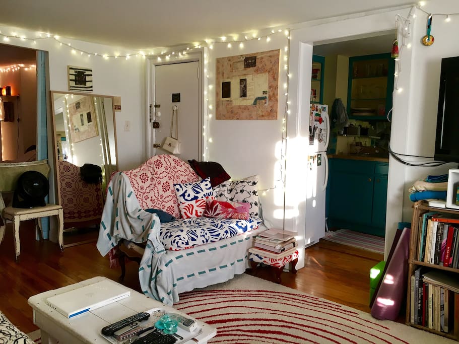 Corner of living room