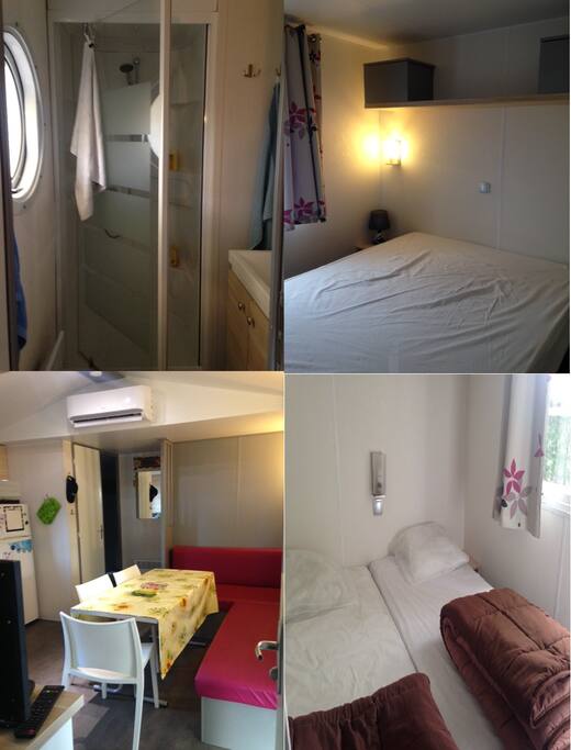 SDB + séjour + Chambres