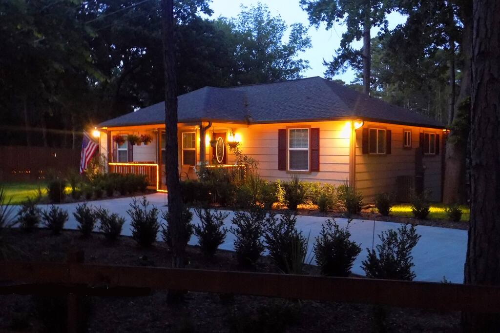 Day or night it's a beautiful spot for family and friends.