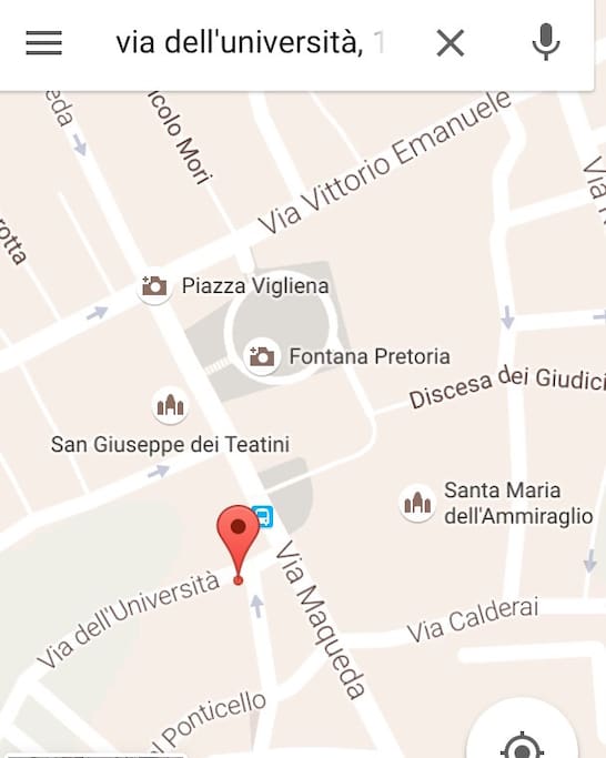 Casa Vigliena - Via dell'Universitá 20