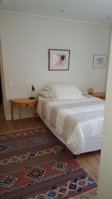 3rd bedroom with view of Table Mountain