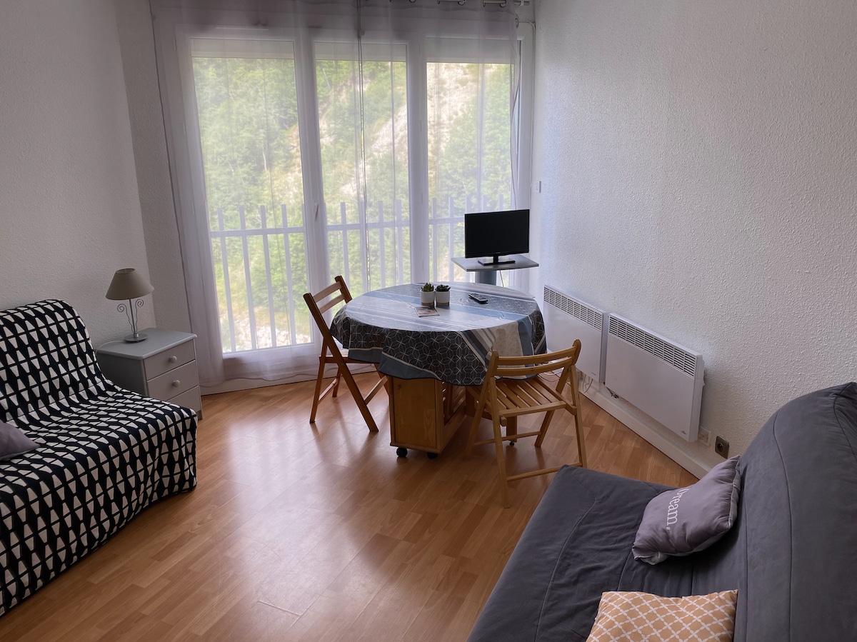 Top performing Airbnb: Studio ideal for spa-goers, hiking, biking – Tourmalet in Barèges