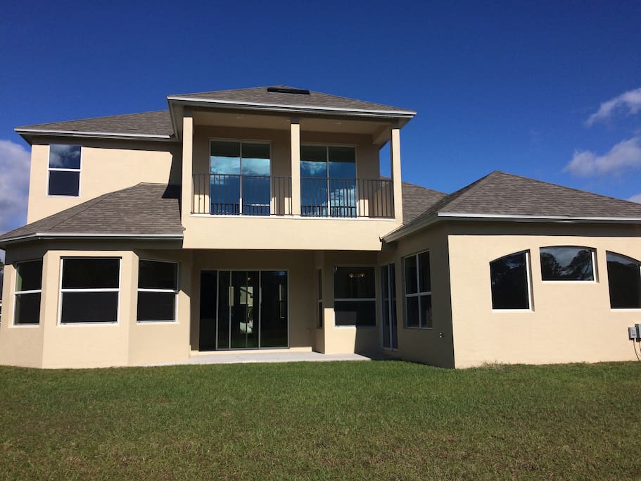 Back of home
