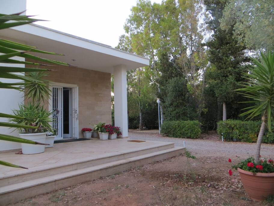 Ingresso della casa