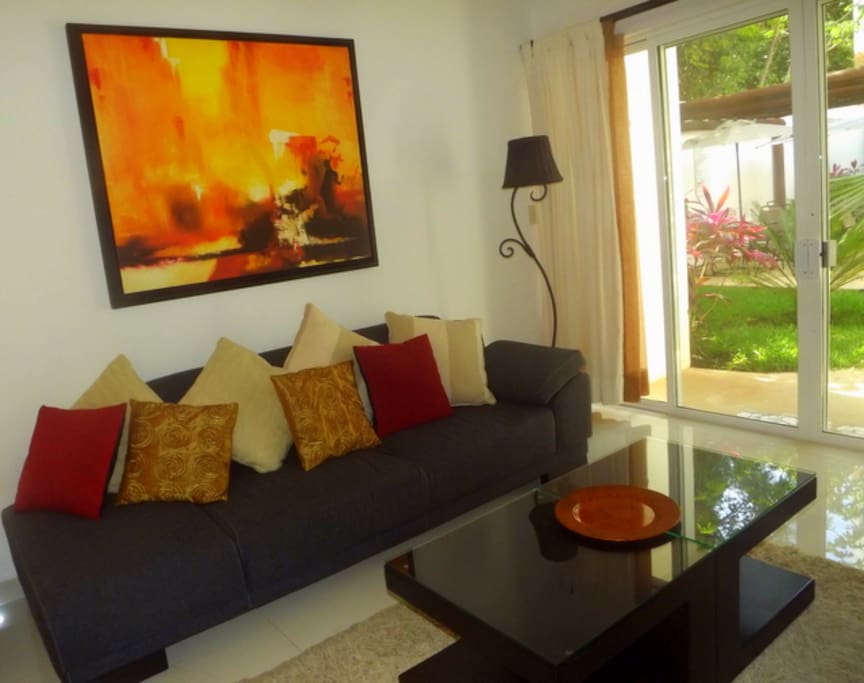 beautiful bright comfortable lounge