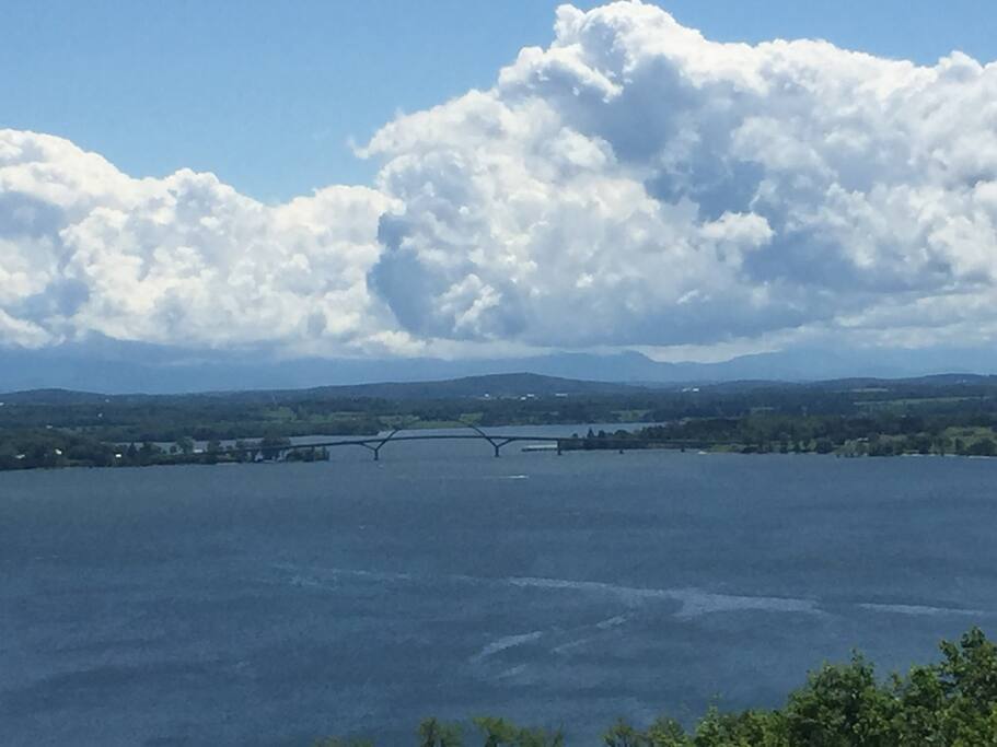 View of the Crown Point Bridge