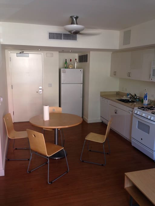 Dining area / kitchen / front door