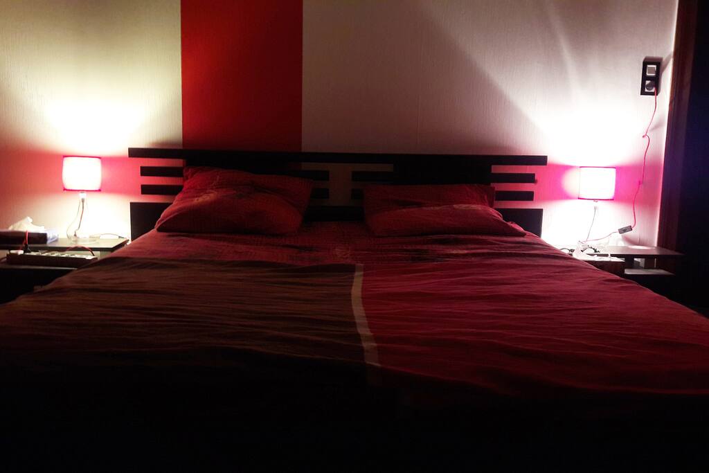 Chambre Asie de nuit