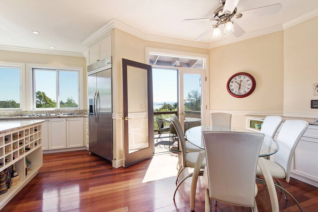 Multiple Decks to Enjoy Bay and Mtn Views