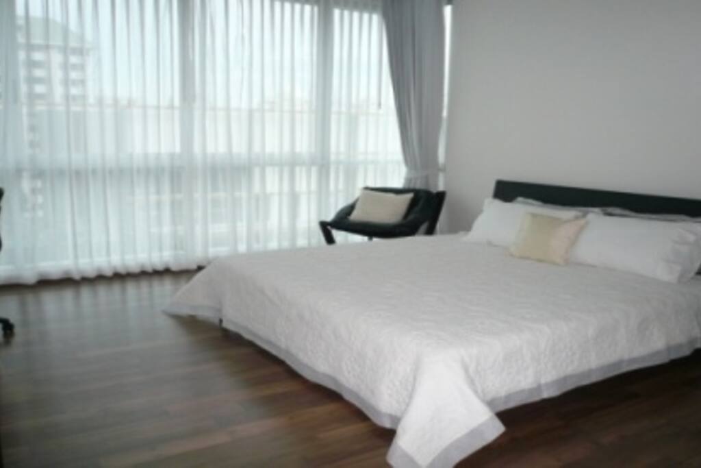 Bedroom with a view