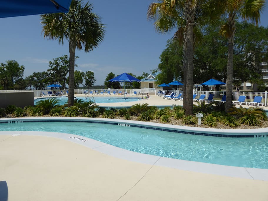 Lazy River Pool at Deck Level