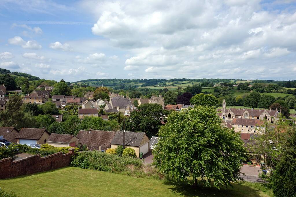 A grand Edwardian house with plenty of space and far reaching views