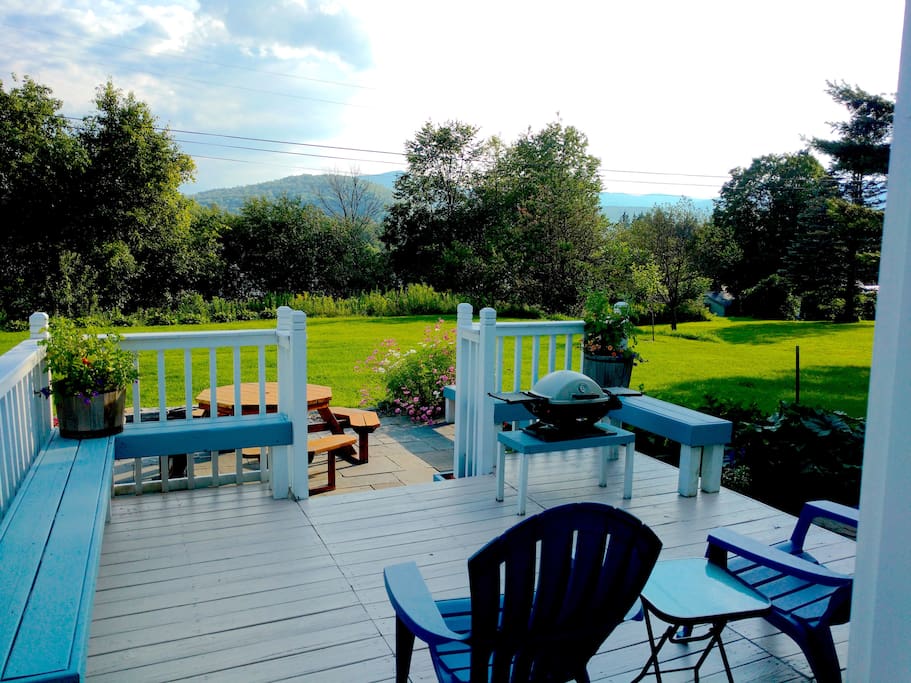 View from the porch.